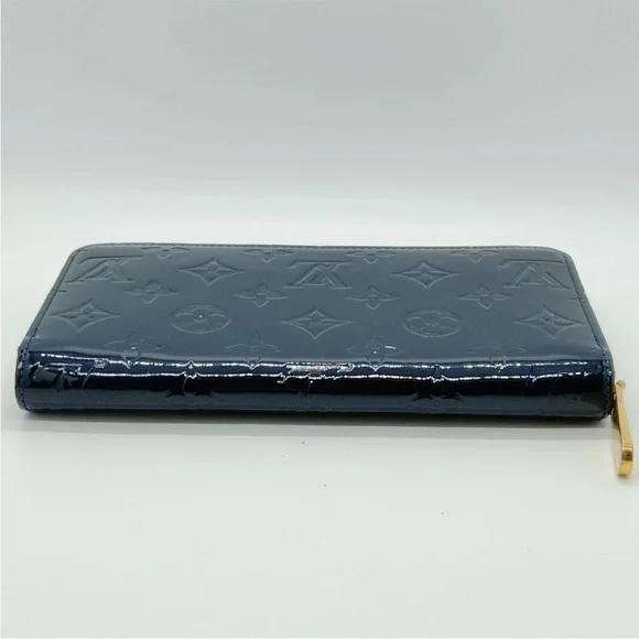Louis Vuitton Royal Blue Vernis Long Zippy Wallet - Picture 3 of 9